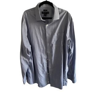 Pronto Unmo long sleeve dress shirt size xl 18 36/37